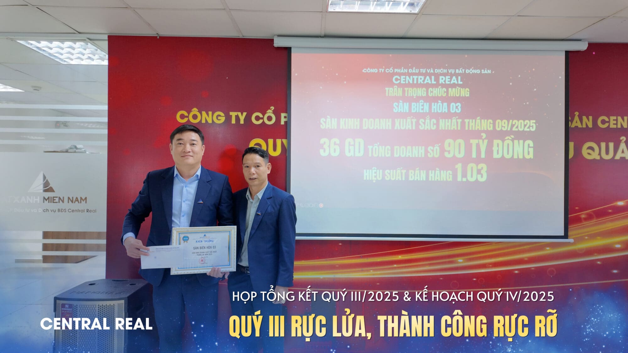 10 HỌP THÁNG 9 CENTRAL REAL