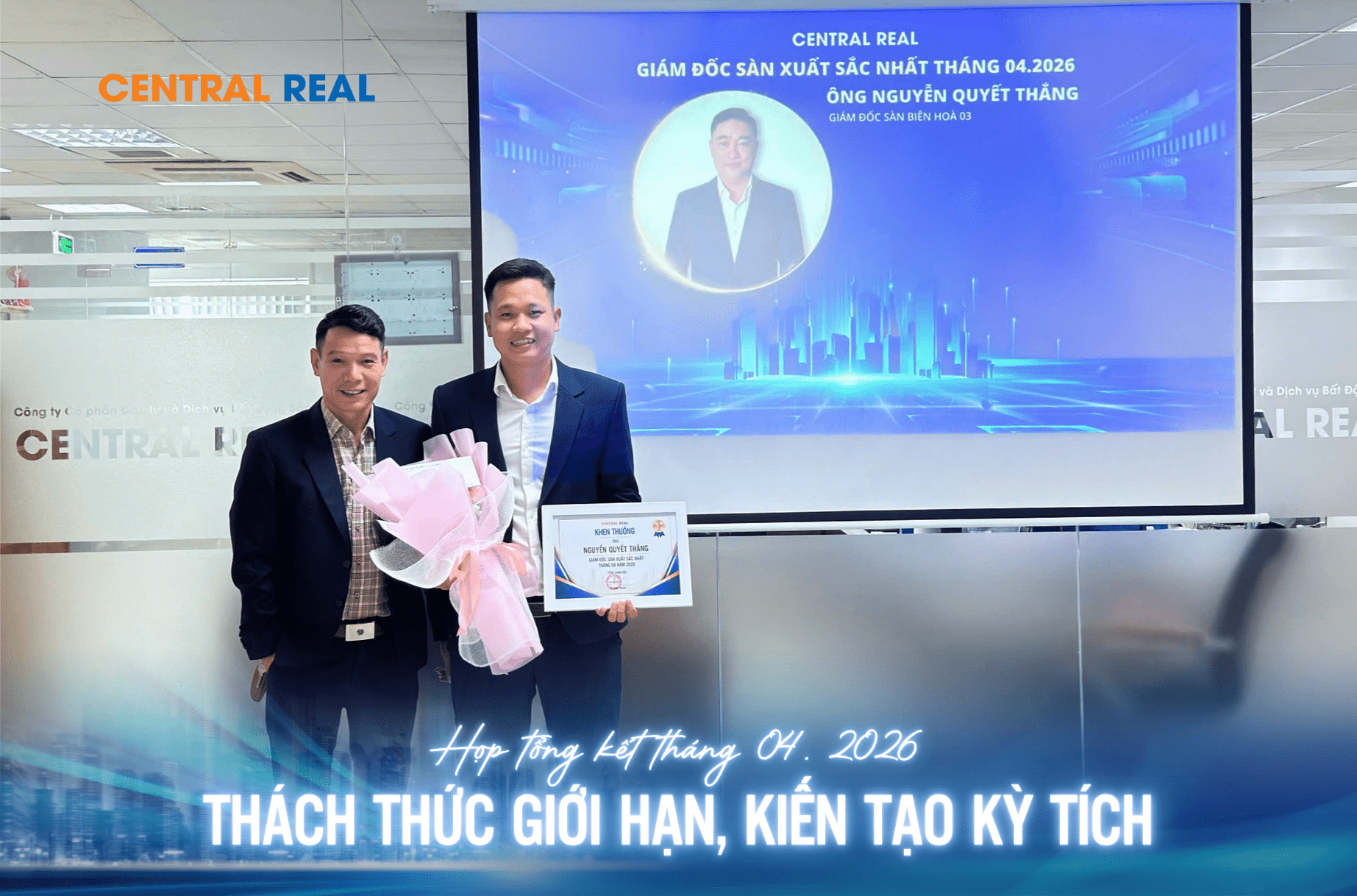 Central Real họp tháng