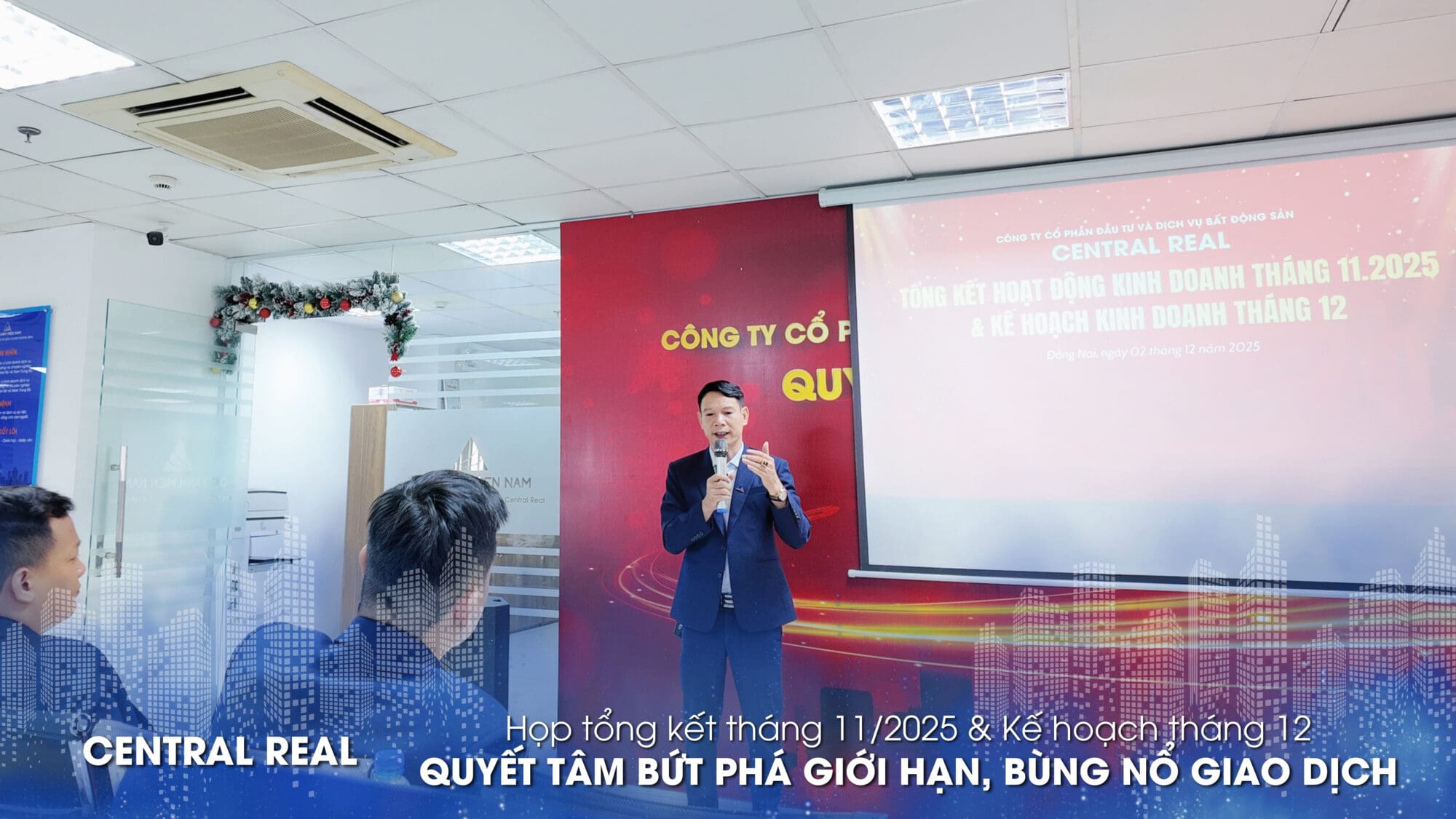 Central Real họp tháng 11 Central Real họp tháng 11