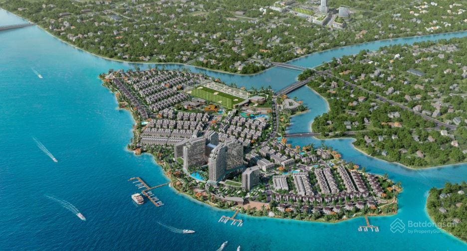 Dự án nhà phố biệt thự Centria Island Cù Lao Tân Vạn